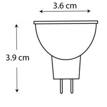 LED žiarovka MR11 2,3W  20W 184 lm 2700K Warm PHILIPS COREPRO