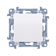 Kontakt Simon - Jednopólový spínač SIMON10 CW1C.01/11, radenie č. 1, 10AX, biela
