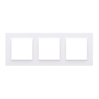 Kontakt Simon - Rámček SIMON10 CR3/11, 3-násobný, biela