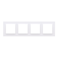 Kontakt Simon - Rámček SIMON10 CR4/11, 4-násobný, biela