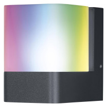 LED INTELLIGENT záhradné nástenné svietidlo 9,5W RGB+W Tmavo šedá SMART+ WiFi CUBE LEDVANCE