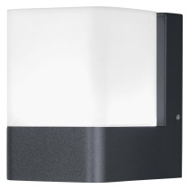 LED INTELLIGENT záhradné nástenné svietidlo 9,5W RGB+W Tmavo šedá SMART+ WiFi CUBE LEDVANCE