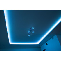 LED pásik - RGB - 2,5m - 30LED/m - IP20 - rádiový DIAĽKOVÝ OVLÁDAČ K17 - komplet