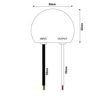 Zdroj do krabice 12V 60W IP67