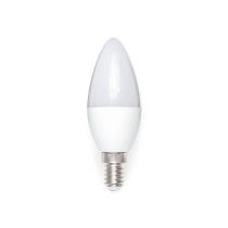 LED žiarovka C37 - E14 - 10W - 830 lm - teplá biela