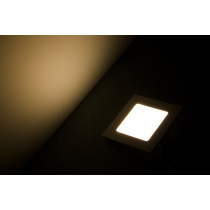 LED panel štvorcový 300x300x20mm vstavaný - 24W - 230V - 1900Lm - teplá