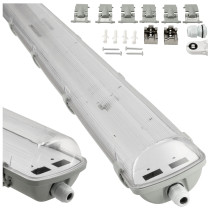 Svietidlo pre LED trubice TRU037 - T8 - 2x150cm - 230V - IP65