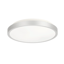 LED Plafond 2xE27 IP20 SEMO-R STRIEBORNÁ