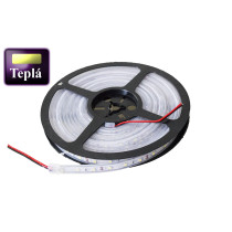 LED pásik - SMD 2835 - 5m - 60LED/m - 10,8 W/m - IP67 - teplá biela