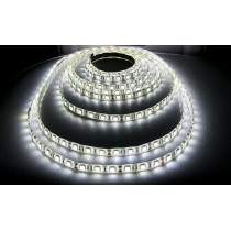 ECOLIGHT LED pásik - SMD 5050 - 5m - 60LED/m - 14,4W/m - IP65 - studená biela