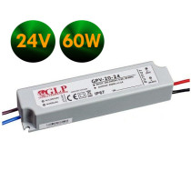 Napájací zdroj pre LED - 2,5A - 60W - 24V DC - IP67