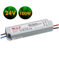 Napájací zdroj pre LED - 4A - 100W - 24V DC - IP67