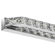 LED kúpeľňové svietidlo B7044 - 18W - 68cm - chrómová