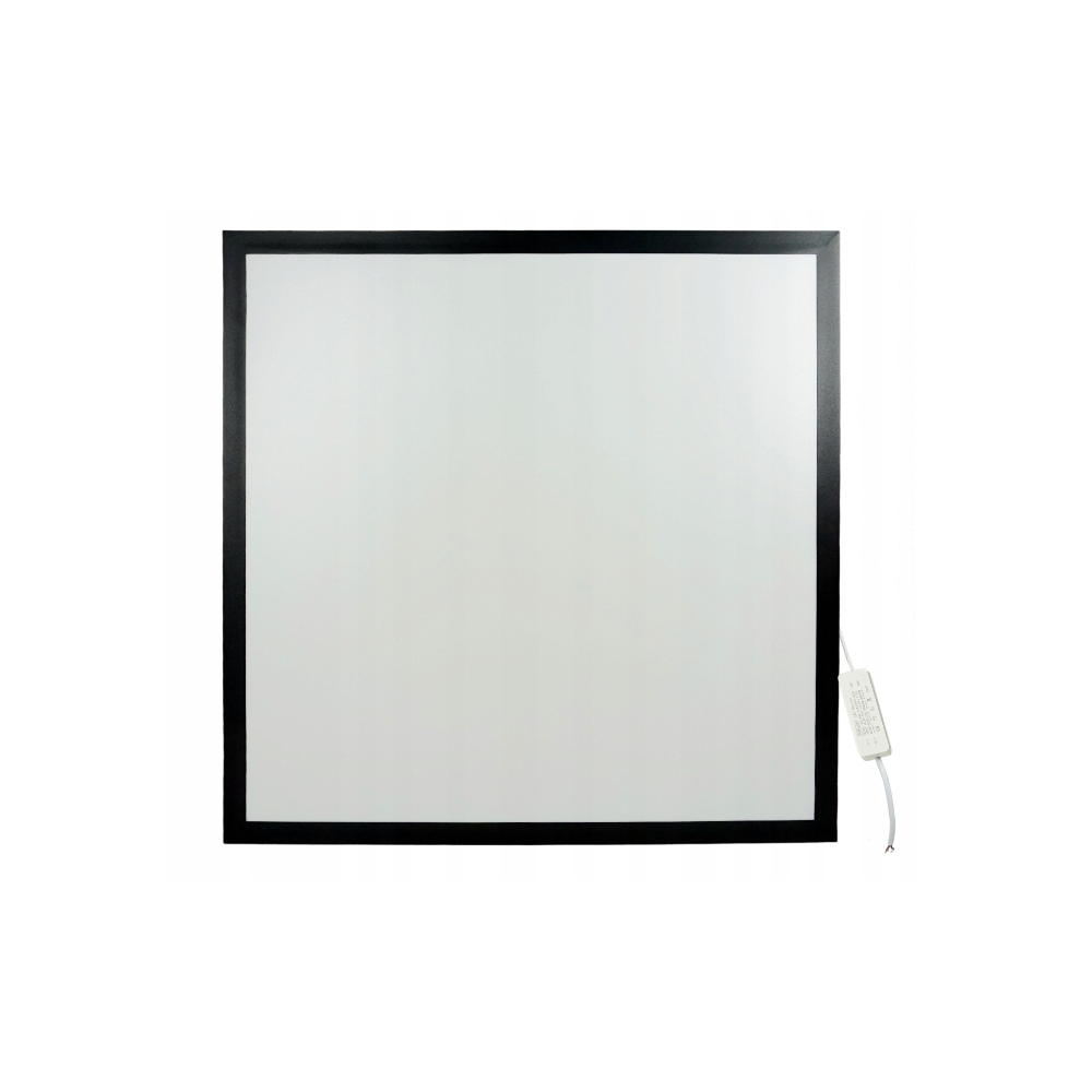 LED panel povrchový čierny - 60x60 - 60W - neutrálna biela