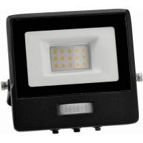 LED reflektor MASTER - 10W - IP65 - PIR - neutrálna biela