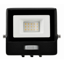 LED reflektor MASTER - 10W - IP65 - PIR - neutrálna biela