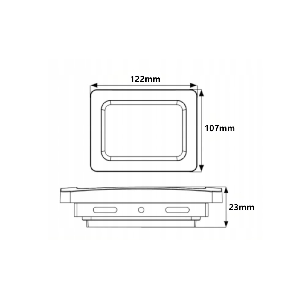 LED reflektor IVO-2 20W - teplá biela