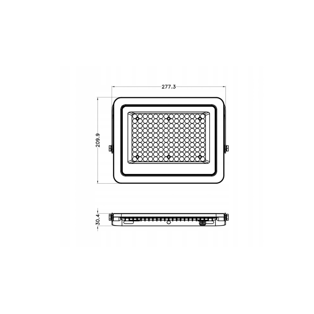 LED reflektor PREMIUM LINE - 50W - IP65 - neutrálna biela