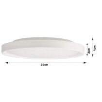 LED stropné svietidlo MIA - 13W - 4000K