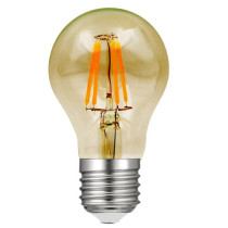 LED žiarovka AMBER - A60 - E27 - 8W