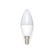 LED žiarovka - E14 - 1W - 85Lm - sviečka - neutrálna biela