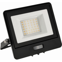 LED reflektor MASTER - 30W - IP65 - PIR - neutrálna biela