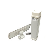 LUMAX - LED solárne svietidlo model LGS950 s pohybovým senzorom - 7W - 500lm - IP44 - Neutrálna biela / 4000°K