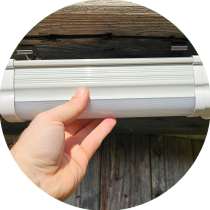 LUMAX - LED solárne svietidlo model LGS950 s pohybovým senzorom - 7W - 500lm - IP44 - Neutrálna biela / 4000°K