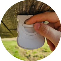 LUMAX - LED solárne svietidlo model LGS950 s pohybovým senzorom - 7W - 500lm - IP44 - Neutrálna biela / 4000°K