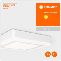 LED panel pre povrchovú montáž CLICK WHITE 18W 1100lm 3000K Warm 30cm LEDVANCE