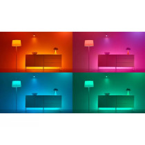 2x LED žiarovka E27 A60 8,5W  60W 2200-6500K + RGB SMART WiFi WiZ