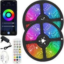 Sada LED pásikov 10m RGB Smart WIFI MOBILE