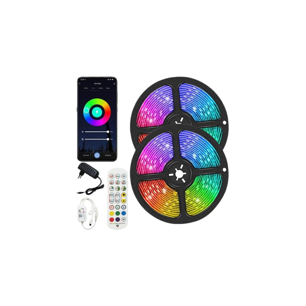 Sada LED pásikov 10m RGB Smart WIFI MOBILE