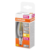 LED žiarovka E14 B35 5,5W  60W 806lm 2700K Warm 300° Filament OSRAM SUPERSTAR Dimmable