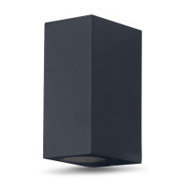 Nástenné svietidlo ENDURA Classic Square UpDown Black LEDVANCE