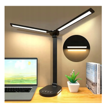 BERGE LED dvojitá stolná lampa 8W - BRUSEL