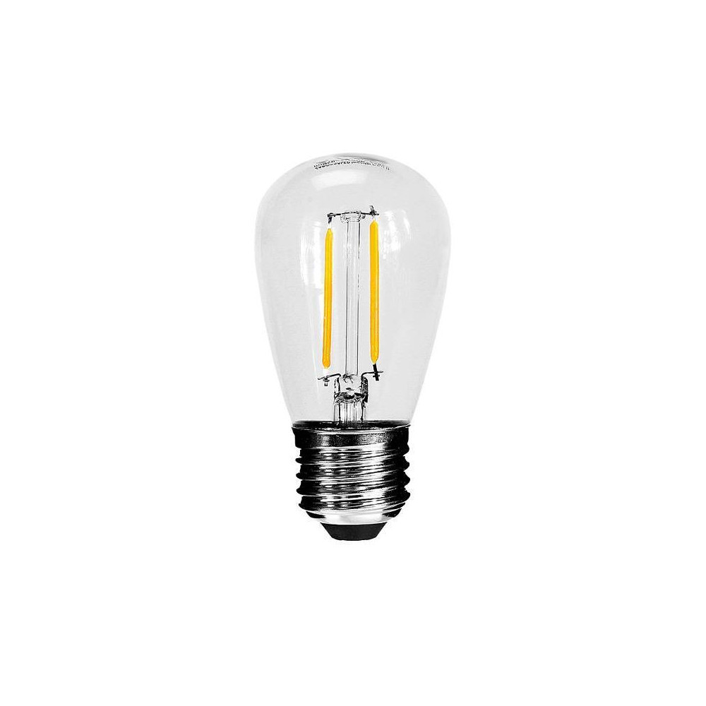 SYNTRON - LED žiarovka EDISON - 2W - 220lm - 270° - 230V - Teplá biela / 2200°K - COG / ST45 / E27
