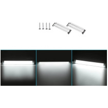 BERGE - LED panel MARS - čierne svietidlo SLIM - 120cm - 36W - 230V - 3600Lm - neutrálna biela