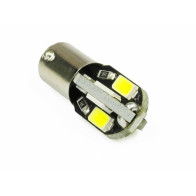 INTERLOOK - LED Auto Žiarovka - BA9S - 8xSMD5630 - CANBUS - 1ks