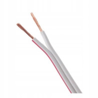 epiLED – 2-žilový napájací kábel pre LED aplikácie – 2x1.00mm2 – 1m – Biely