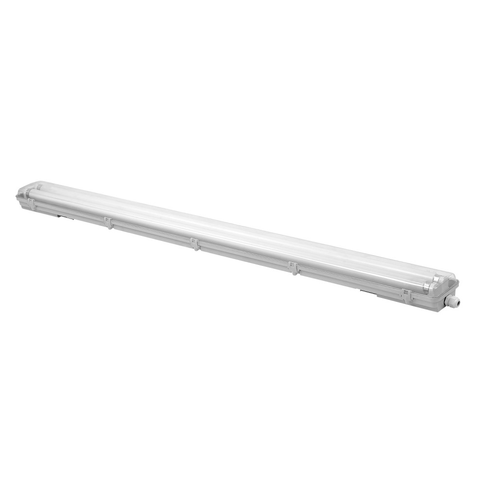 HEDA - Prachotesné Svietidlo Pre LED Trubice - model LHR236 - T8 - 2x120cm - 230V - IP65