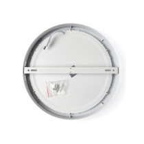 MILIO - LED panel KRUHOVÝ prisadený- 24W - 120° - 230V - IP20 - 300x35MM - Teplá biela / 3000°K - Biely