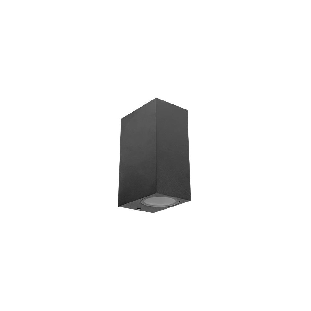 MASTER LED - Záhradné svietidlo LIDA DUO - 2xGU10 - Čierne