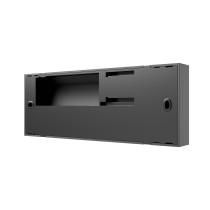 SPECTRUM LED - ENCANTA ASYMMETRIC 6W povrchové fasádne svietidlo IP54 230x80xSPECTRUM 30mm 230V CCT - Čierne