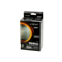 ECOLIGHT Dekoratívna LED žiarovka E27 4W 100lm G130 - rada ZERO