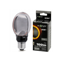 ECOLIGHT Dekoratívna LED žiarovka E27 4W 100lm G80 - rada ZERO