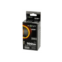 ECOLIGHT Dekoratívna LED žiarovka E27 4W 100lm G80 - rada ZERO