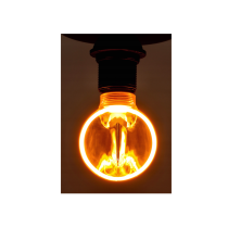 ECOLIGHT Dekoratívna LED žiarovka E27 4W 200lm G80 Amber Retro - rada ZERO