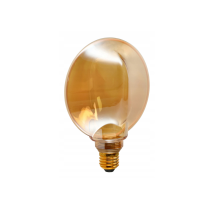 ECOLIGHT Dekoratívna LED žiarovka E27 4W 200lm G130 Amber Retro - rada ZERO