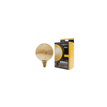 ECOLIGHT Dekoratívna LED žiarovka E27 4W 200lm G130 Amber Retro - rada ZERO